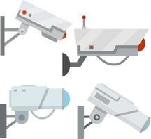 Video surveillance camera. vector