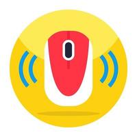 Perfect design icon of wireless mouse vector