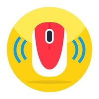 Perfect design icon of wireless mouse vector