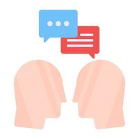 Modern design icon of communication vector