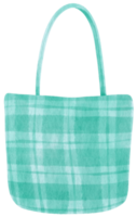 illustration aquarelle de sac en tissu pour élément décoratif d'été png