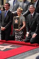 LOS ANGELES, MAY 2 - Scarlett Johansson at the Scarlett Johansson Star Walk of Fame Ceremony at Hollywood Boulevard on May 2, 2012 in Los Angeles, CA photo