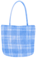 stoffen tas aquarel illustratie voor zomer decoratief element png