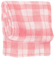 Checkered pattern Beach towel picnic blanket in watercolor png