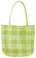 bolsa de tela acuarela ilustración para elemento decorativo de verano png