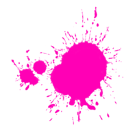 Pink Paint Splatter png