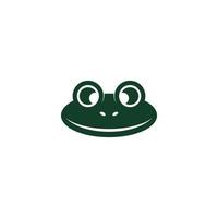 Frog icon logo design vector