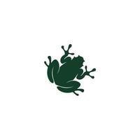 Frog icon logo design vector