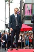 LOS ANGELES, DEC 15 - Ryan Reynolds at the Ryan Reynolds Hollywood Walk of Fame Star Ceremony at the Hollywood and Highland on December 15, 2016 in Los Angeles, CA photo