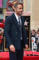 LOS ANGELES, DEC 15 - Ryan Reynolds at the Ryan Reynolds Hollywood Walk of Fame Star Ceremony at the Hollywood and Highland on December 15, 2016 in Los Angeles, CA photo