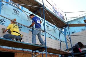 LOS ANGELES, MAR 8 - Ryan Paevey at the 5th Annual General Hospital Habitat for Humanity Fan Build Day at Private Location on March 8, 2014 in Lynwood, CA photo