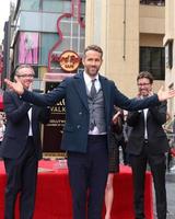LOS ANGELES, DEC 15 - Ryan Reynolds at the Ryan Reynolds Hollywood Walk of Fame at tbe Hollywood and Highland on December 15, 2016 in Los Angeles, CA photo