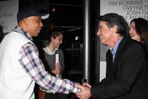 LOS ANGELES, SEP 16 - Russell Simmons, Peter Gallagher at the Thanks for Sharing Premiere at ArcLight Hollywood Theaters on September 16, 2013 in Los Angeles, CA photo