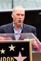 LOS ANGELES, DEC 10 - Michael Keaton at the Ron Howard Star on the Hollywood Walk of Fame at the Hollywood Blvd on December 10, 2015 in Los Angeles, CA photo