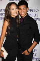 LOS ANGELES, JUL 31 - Tristin Mays, Roshon Fegan arriving at the13th Birthday Party for Madison Pettis at Eden on July 31, 2011 in Los Angeles, CA photo