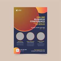 Creative Corporate and Business Flyer, Brochure Template Design. Business Flyer, Corporate Flyer Abstract Colorful concepts. perfect for creative professional business. vector