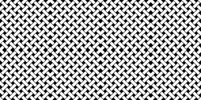Weaving Line Motif Pattern Contemporary Decoration for Interior, Exterior, Carpet, Textile, Garment, Cloth, Silk, Tile, Plastic, Paper, Wrapping, Wallpaper, Ect. Vector Illustration