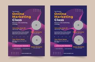 Editable square Flyer, banner  template. Colourful background color with stripe shape. Suitable for Flyer, Poster, social media post, instagram and web internet ads. Vector illustration