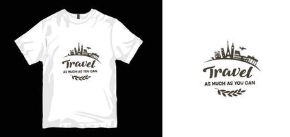 Traveling T-shirt Design. Travel t-shirt, traveling vector, apparel, vintage, retro, carpenter t-shirt design. Vector print, typography, poster. Global swatches.