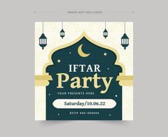 Editable square Flyer, banner  template. Colourful background color with stripe shape. Suitable for Flyer, Poster, social media post, instagram and web internet ads. Vector illustration