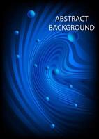 abstract background blue circle curve and spin bright glow,  vector illustration