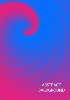 abstract background violet and blue line curve, vector illustration