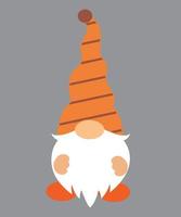 Fall Gnome 2  Vector File