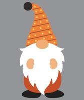 Fall Gnome 5 vector