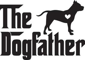 The Dogfather Pitbull 5 vector