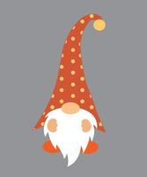 Fall Gnome 1  Vector File