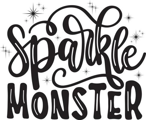 Sparkle Monster Halloween