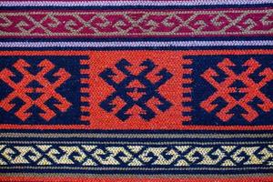 Romanian folk seamless pattern ornaments. Romanian traditional embroidery. Ethnic texture design. Traditional carpet design. Carpet ornaments. Rustic carpet design photo