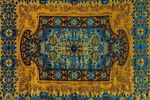 Romanian folk seamless pattern ornaments. Romanian traditional embroidery. Ethnic texture design. Traditional carpet design. Carpet ornaments. Rustic carpet design photo