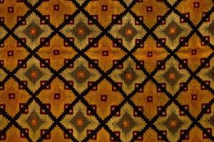 Romanian folk seamless pattern ornaments. Romanian traditional embroidery. Ethnic texture design. Traditional carpet design. Carpet ornaments. Rustic carpet design photo