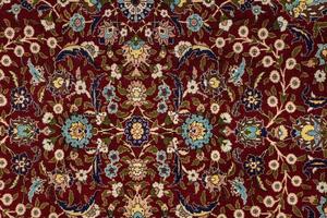 Romanian folk seamless pattern ornaments. Romanian traditional embroidery. Ethnic texture design. Traditional carpet design. Carpet ornaments. Rustic carpet design. photo