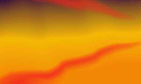 Beautiful orange and yellow gradient background smooth and soft texture vector