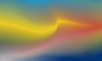 Beautiful yellow, blue and red gradient background smooth and soft texture vector