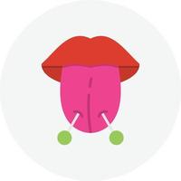 Piercing Flat Circle vector