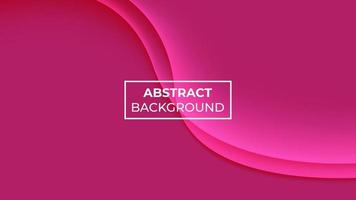 fondo abstracto una mezcla de dos rosa claro y rosa oscuro con curvas superpuestas, fácil de editar vector