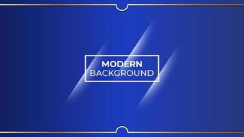 Modern background with dark blue and light blue there are three white lines, easy to edit vector