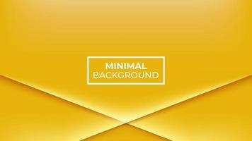 Minimal background golden yellow color with two curved lines stacked on the bottom, easy to edit vector