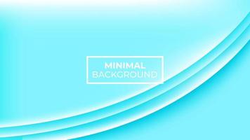 Minimal background It is light blue in color and has three curved slashes on the right, easy to edit vector