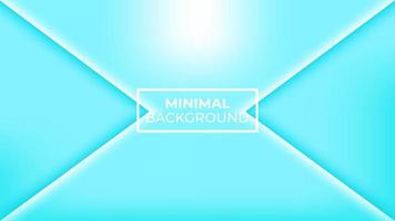 Minimal background light blue color and has two triangles above and below, easy to edit vector