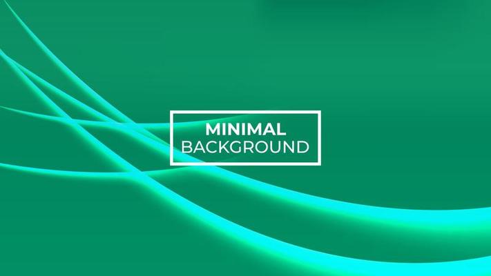 Abstract background with green gradient and white lines , easy to edit