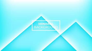 Minimal background light blue color and has two triangles below, easy to edit vector