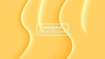 Modern background with effects such as dark and light waves with orange color , easy to edit vector