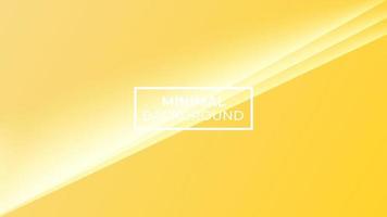 Minimal background with yellow, white and gold gradations with three lines, easy to edit vector