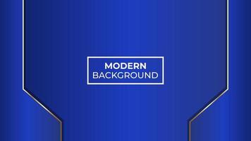 Modern background with a dark blue color and there is a curved line with a gold border, easy to edit vector