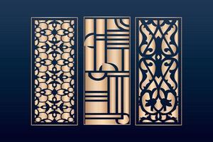 decorative elementsborder frame borders pattern islamic pattern files dxf Laser cut panel template, cnc files vector