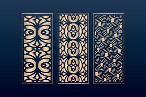 decorative elementsborder frame borders pattern islamic pattern files dxf Laser cut panel template, cnc files vector